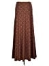 Lularoe Argyle Brown Burgundy Casual Skirt Size L - photo 2