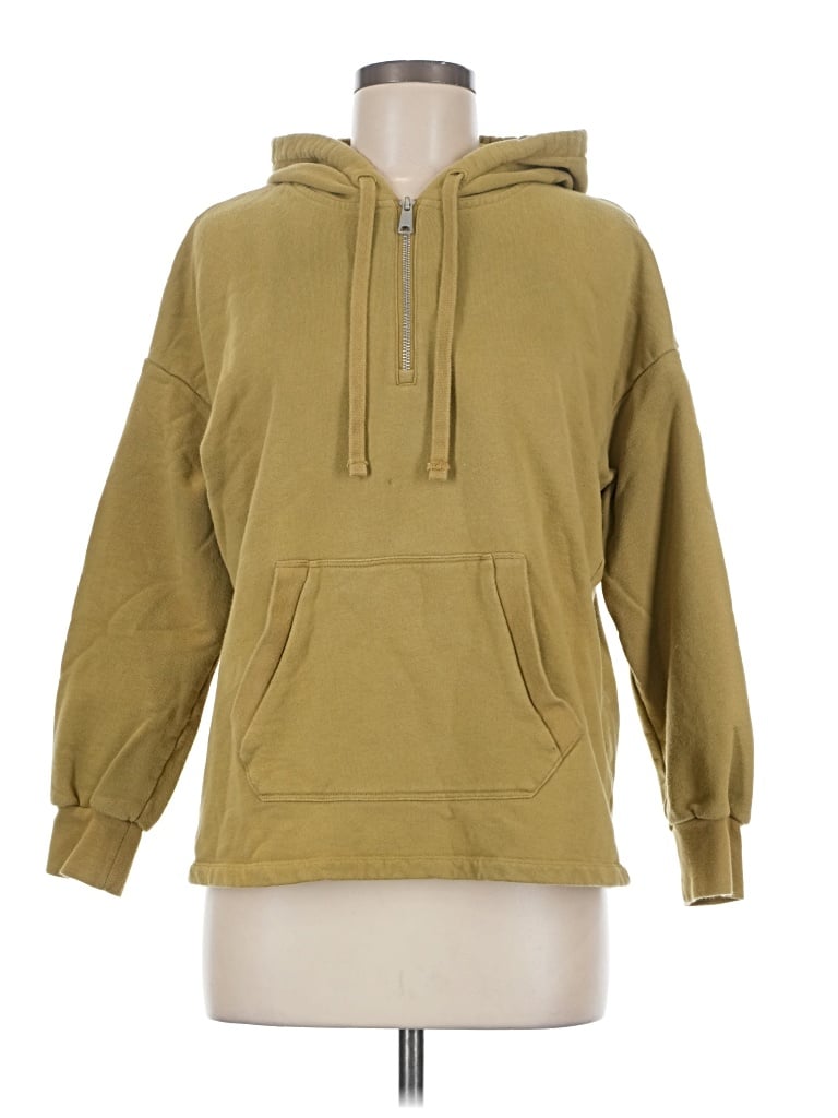 Pre-owned Madewell Fleece Jacket In Green