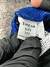 Shein 100% Polyester Solid Blue Athletic Shorts Size 11 - photo 3