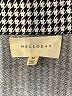 MELLODAY Houndstooth Gray Coat Size M - photo 6