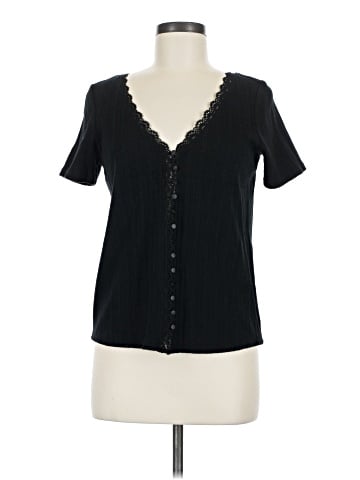 Sézane Short Sleeve Henley (view 1)