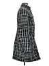 Just Fab 100% Polyester Tweed Black Coat Size XS - photo 4