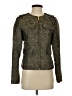 MICHAEL Michael Kors 100% Acetate Tweed Gold Jacket Size 2 - photo 1