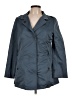 Akris Punto 100% Viscose Blue Trenchcoat Size 10 - photo 1