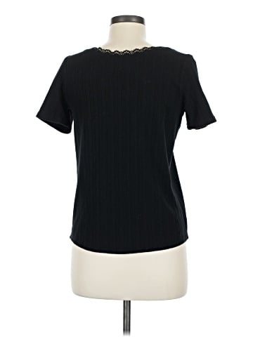 Sézane Short Sleeve Henley (view 2)