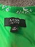 MSK 100% Polyester Green Casual Dress Size 4 Petite - photo 7
