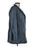 Akris Punto 100% Viscose Blue Trenchcoat Size 10 - photo 4