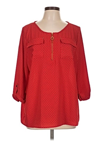 Rebecca Malone 3/4 Sleeve Blouse (view 1)