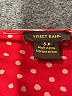 Vineet Bahl 100% Rayon Paisley Red Short Sleeve Blouse Size S - photo 7