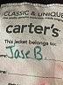 Carter's Solid Black Jacket Size 2T - photo 3