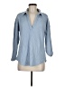 Olive and Oak Blue 3/4 Sleeve Button-Down Shirt Size M - photo 1