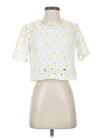 BCBGeneration Short Sleeve Blouse (view 1)
