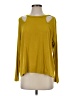 Everly Yellow Long Sleeve Top Size S - photo 1