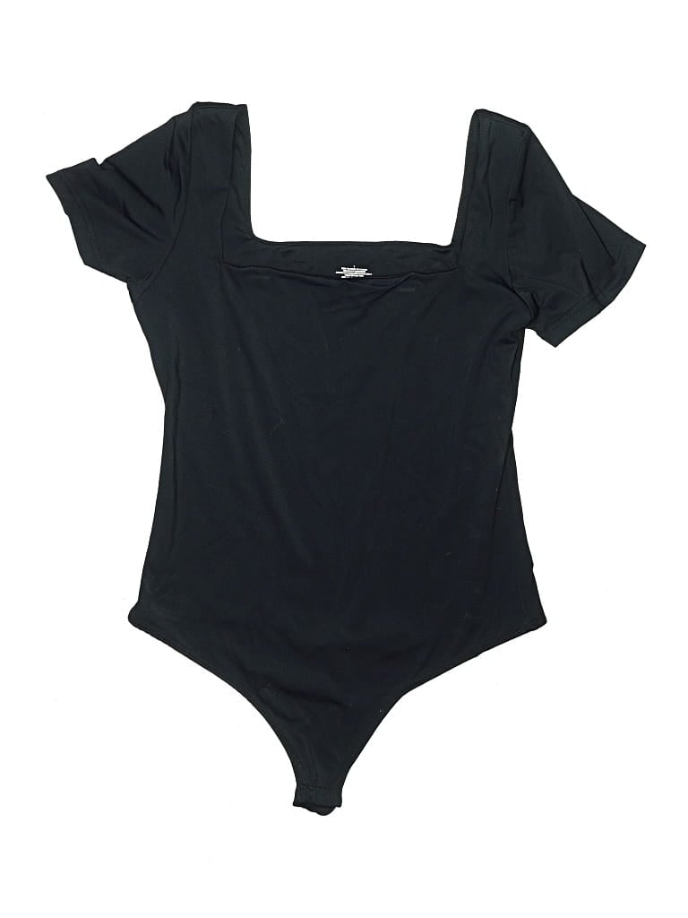 Pre-owned Unbranded Bodysuit In Black
