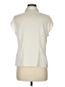 Maison d' Amelie Solid Ivory Sleeveless Blouse Size M - photo 2