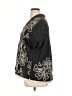 Anthropologie Black Kimono Size XL - photo 5