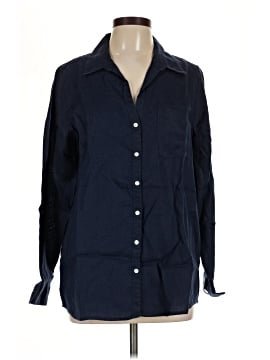 Sigrid Olsen Long Sleeve Button-Down Shirt (view 1)