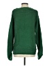 Pink Martini Solid Green Pullover Sweater Size S - photo 2