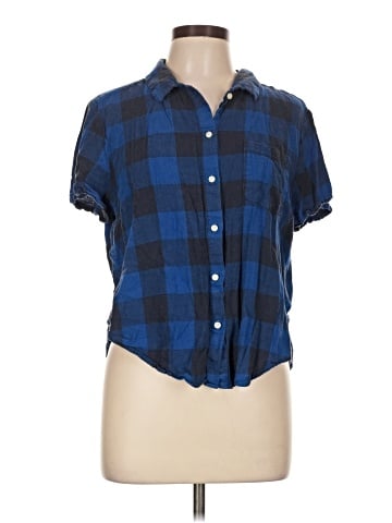 Lucky Brand Short Sleeve Button-Down Shirt (view 1)