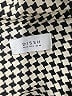 Dissh Houndstooth Black Short Sleeve Blouse Size 8 - photo 7