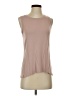 Halogen Tan Sleeveless T-Shirt Size S - photo 1