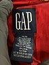Gap Plaid Burgundy Wool Blazer Size M - photo 6
