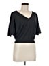 Anchor Blue Gray Short Sleeve Top Size M - photo 1