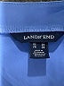 Lands' End 100% Polyester Blue Short Sleeve Blouse Size 6 - photo 7