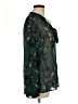 Dana Buchman 100% Polyester Green Long Sleeve Blouse Size L - photo 4