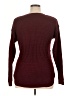 iKnit Burgundy Pullover Sweater Size 1X - photo 2