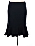 Banana Republic Solid Black Formal Skirt Size 16 - photo 1
