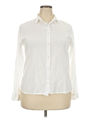 Zara Long Sleeve Button-Down Shirt (view 1)