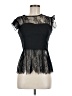 Commense Black Short Sleeve Top Size M - photo 1