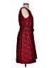 Nine West 100% Polyester Paisley Red Cocktail Dress Size 4 - photo 4