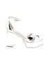 Sam Edelman Metallic Silver Sandals Size 5 1/2 - photo 1