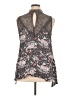 Torrid Gray Sleeveless Blouse Size 1X Plus (1) - photo 2
