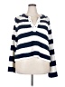 Pilcro Stripes Blue Pullover Sweater Size 2X - photo 1