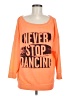 Zumba Wear Orange Sweatshirt Size M - photo 1