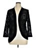 Sag Harbor 100% Acrylic Black Cardigan Size 1X - photo 1