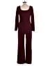 Unbranded Burgundy Jumpsuit Size L - photo 2