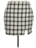 Arula 100% Polyester Plaid Gray Casual Skirt Size 0X - photo 1
