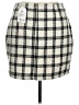 Arula 100% Polyester Plaid Gray Casual Skirt Size 0X - photo 2