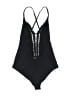 Billabong Solid Black One Piece Swimsuit Size S (estimated) - photo 2