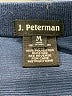 J. Peterman 100% Polyester Chevron-herringbone Blue Casual Skirt Size M - photo 4