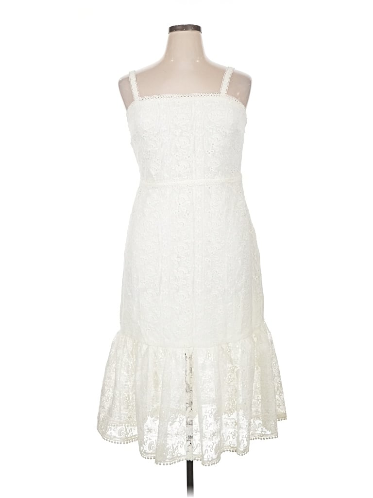 Pre-owned Steve Madden Cocktail Dress In Ivory