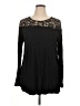 Old Navy 100% Rayon Black Long Sleeve Blouse Size XL - photo 1