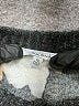 White Birch Floral Black Pullover Sweater Size XL - photo 7