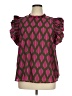 J.Marie 100% Polyester Pink Short Sleeve Blouse Size XL - photo 1