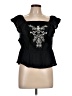 Old Navy Black Short Sleeve Top Size L - photo 1