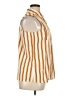 NY Collection Stripes Yellow Sleeveless Blouse Size XL - photo 4